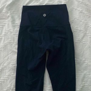 Navy lululemon leggings